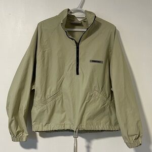 Essentials Tan Windbreaker Jacket